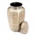Superior Brass Cremation Ashes Urn  - Adult Size - Handsome Design with Classic Silhouette.